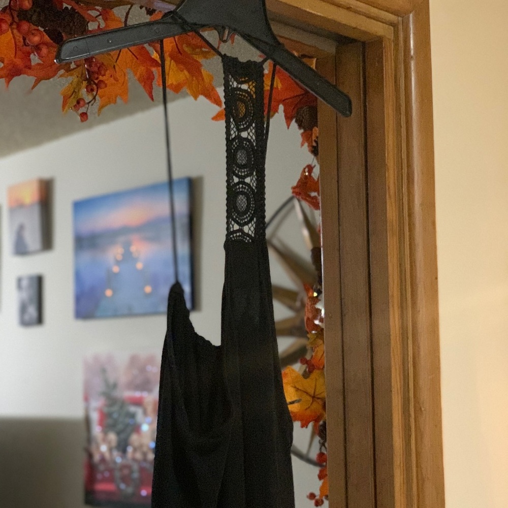 Mini black little dress